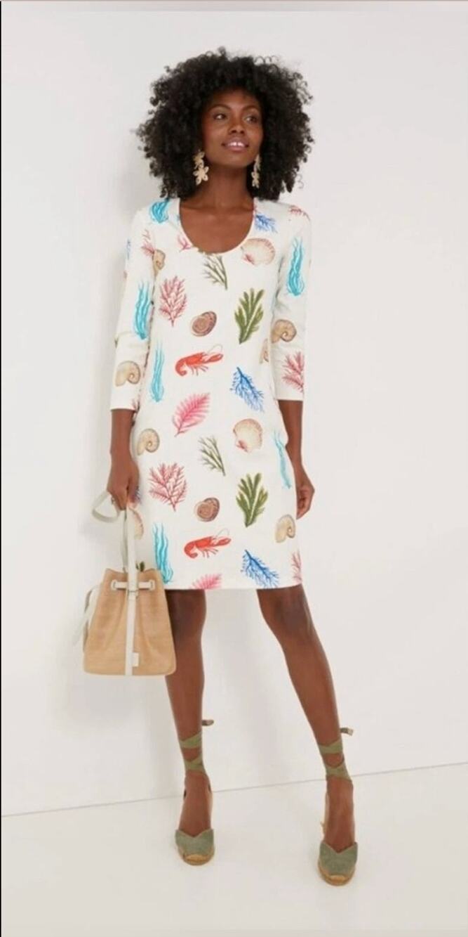 Tuckernuck Bahama Botanical Mara Dress Sz XXS NWT